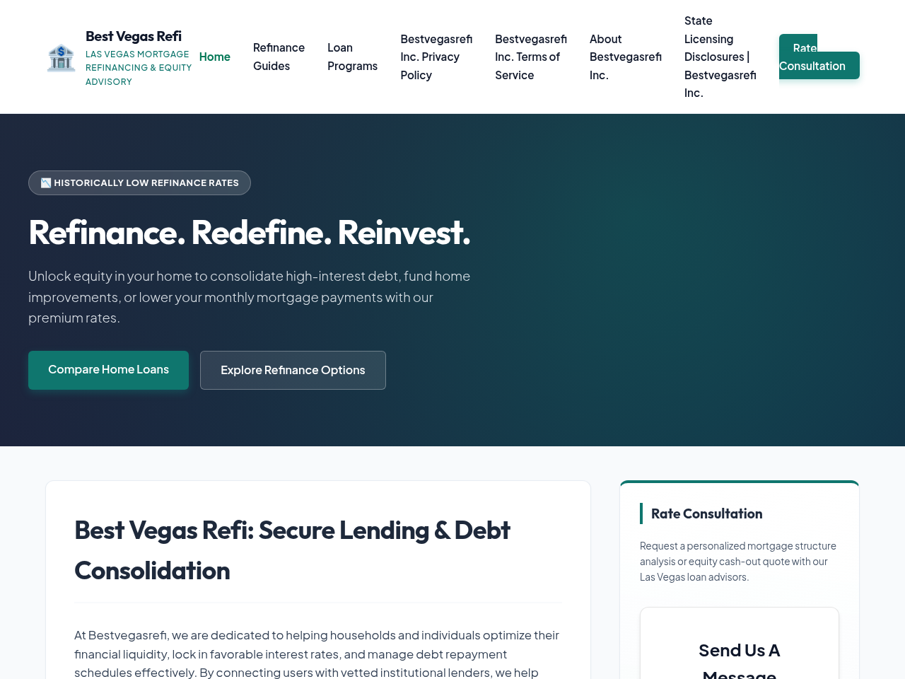 Best Vegas Refi Screenshot