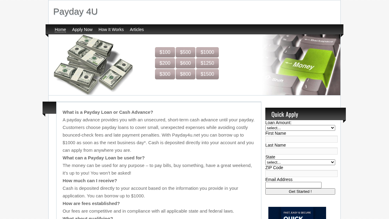 Payday4U Screenshot